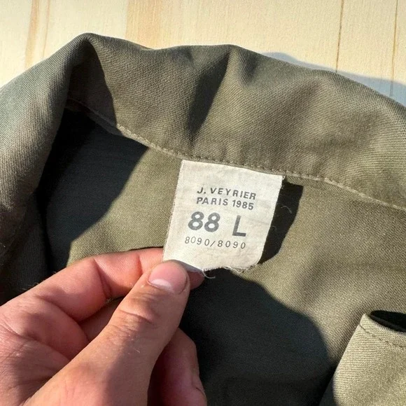 Vintage French military jacket - Picture 2 of 5